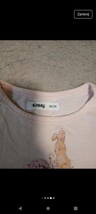 Sukienka z obrazkiem