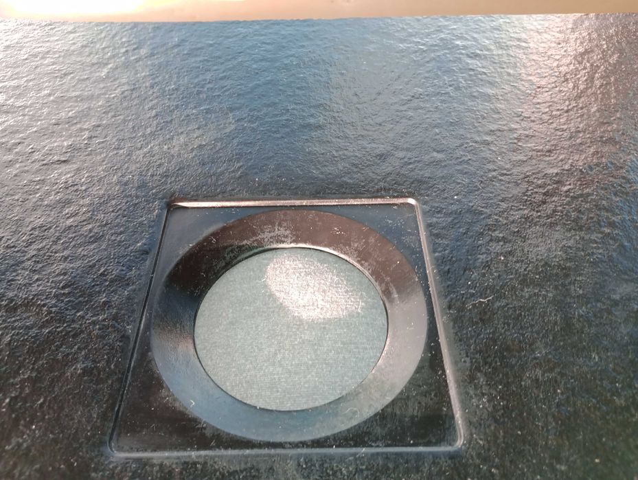 Brodzik kamienny 70/90 cm. Radaway. Nowy. Konglomerat. Ciężki. Fi 9cm.