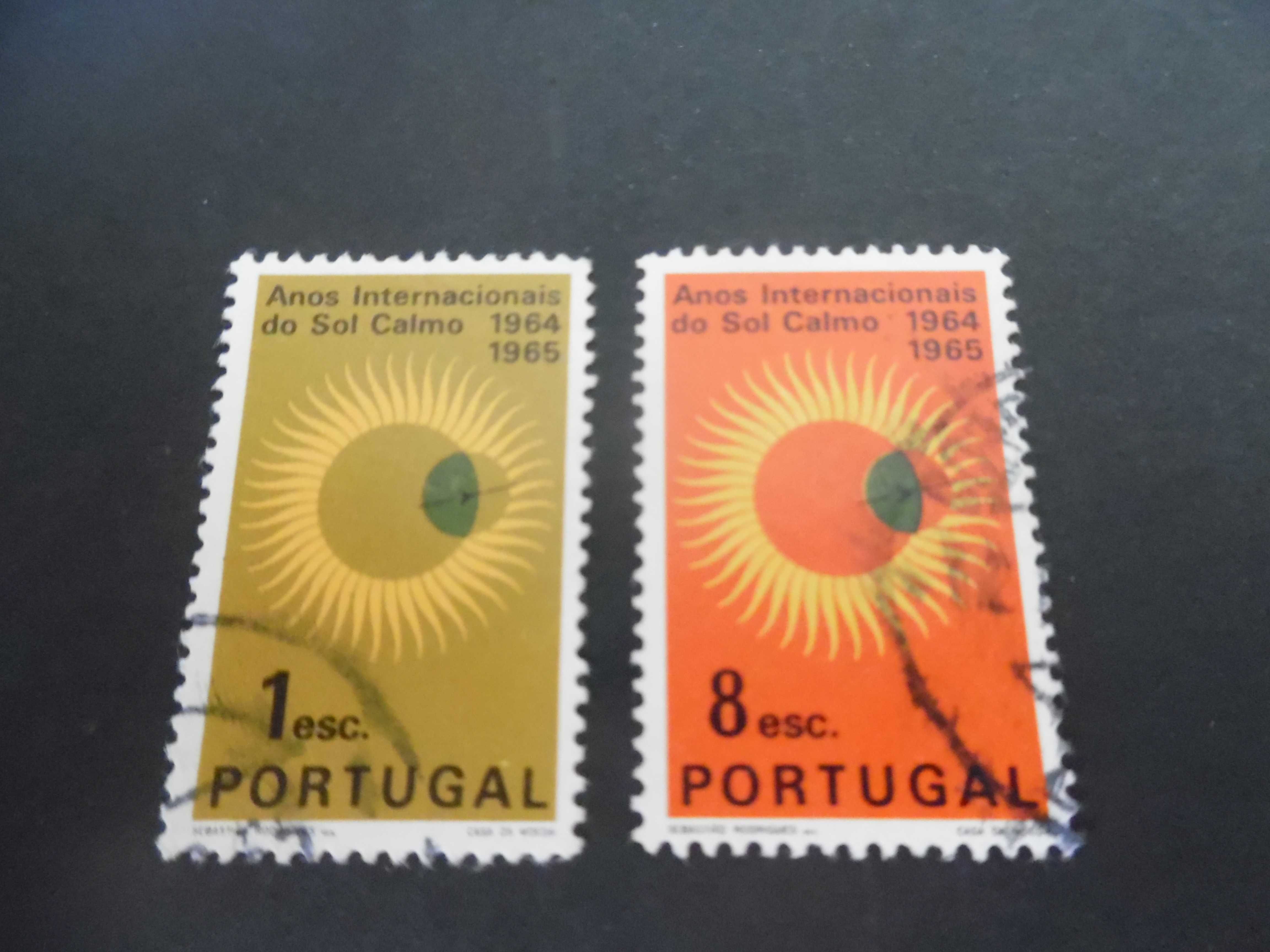 Selos Portugal 1964- Ano do Sol Calmo completo usados