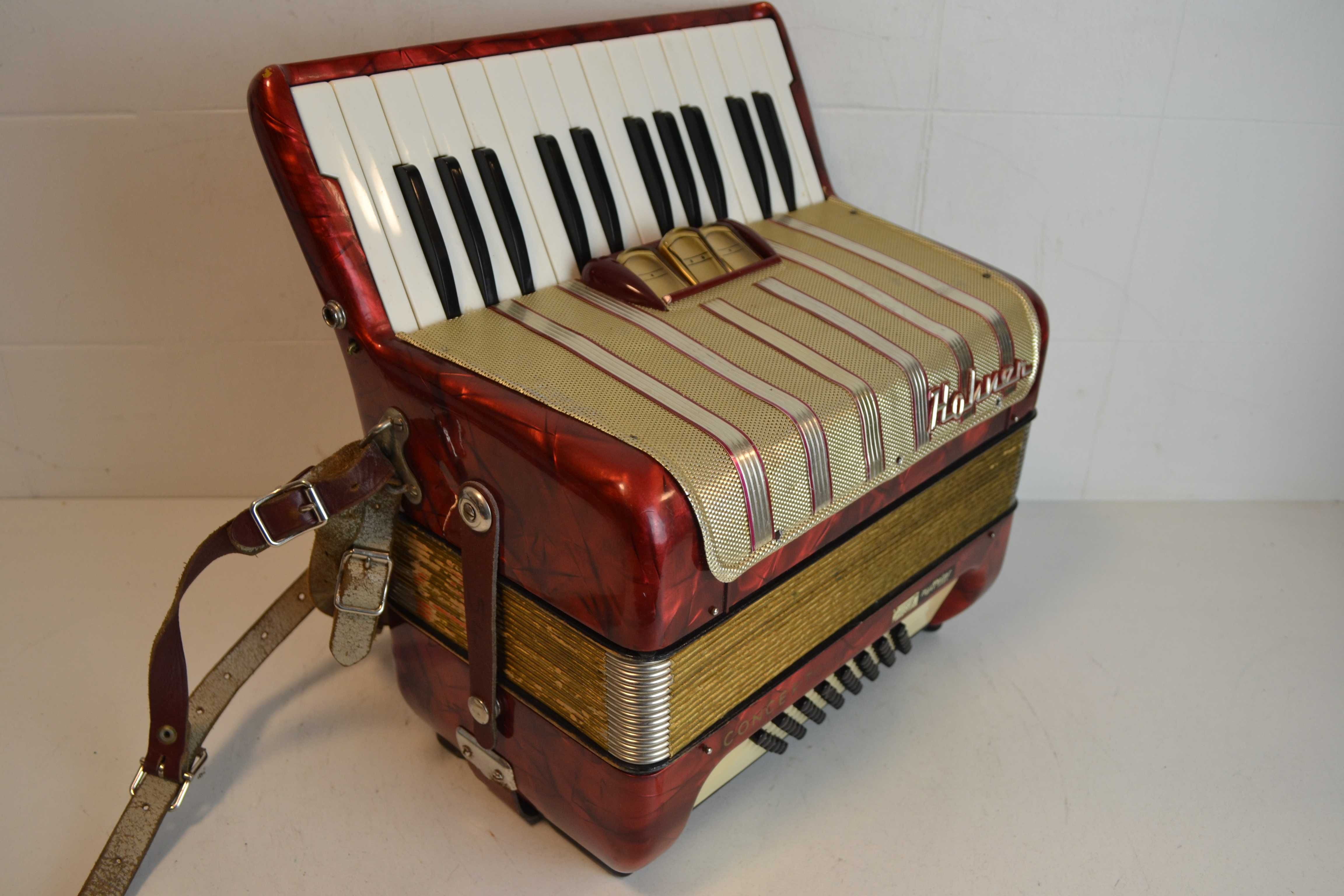 Cordeao Hohner Concerto I 2 Voz 48 Baixos. N 420