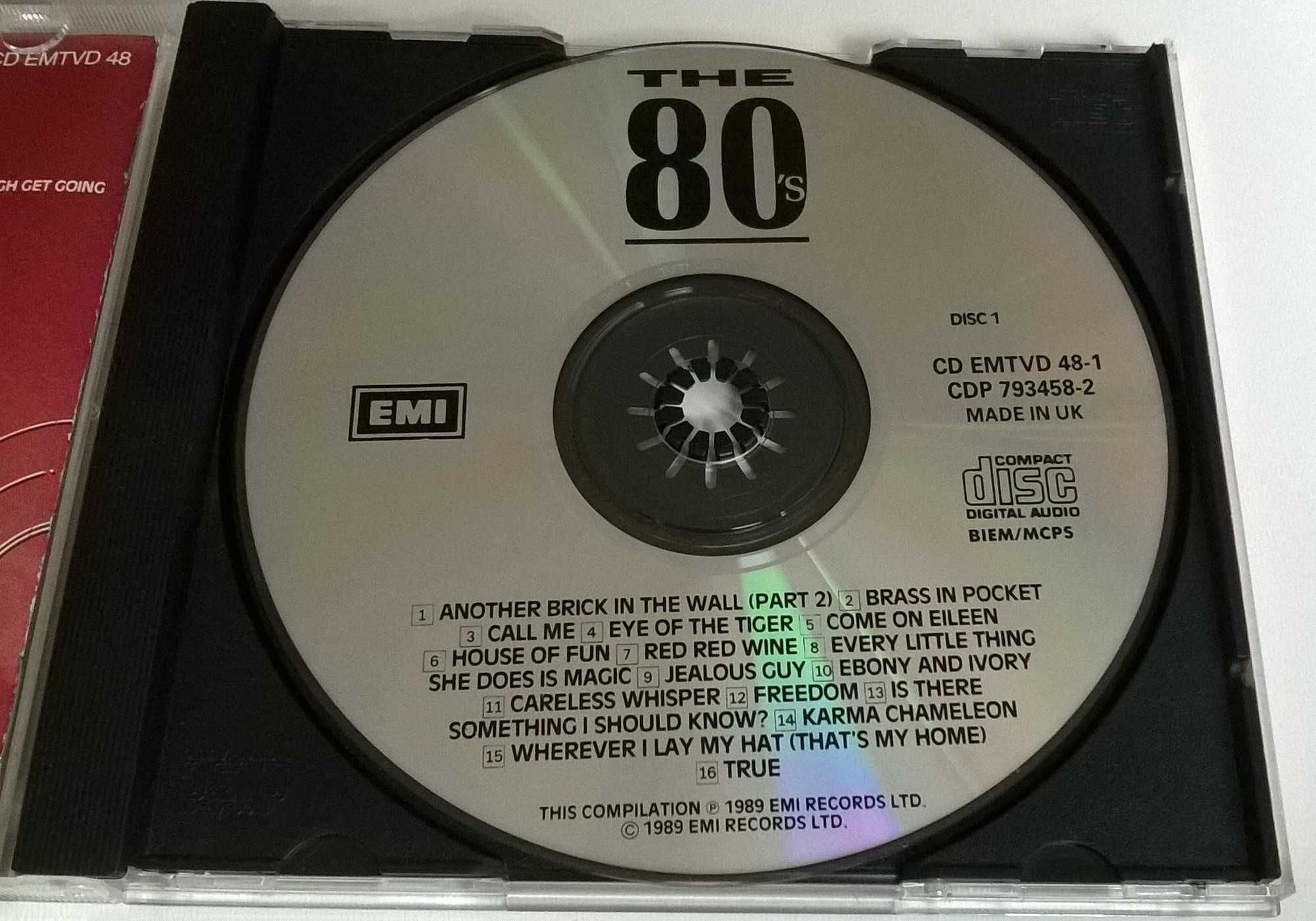 The 80's 80- 89 The Album of the Decade Disc 1-2 2 CD