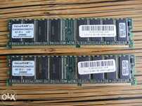 Memórias Kingston 512mb (2x256mb dual-channel) ddr 400mhz (pc 3200)