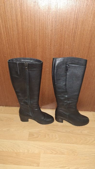 Чоботи жіночі, натуральна шкіра, сапоги