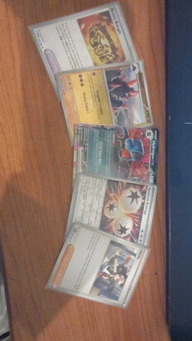 Pack 5 cartas pokemon original coleção fogo branco