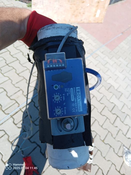 Trox technix siłownik zawór odcinający