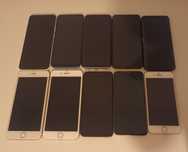 Samsung - 7 sztuk, iPhone - 3 sztuki