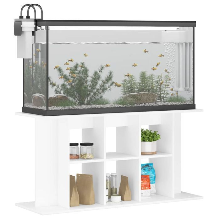 Vidaxl Szafka Pod Akwarium, Biała, 120X40X60 Cm