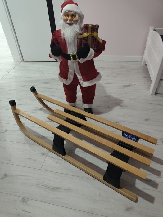 Sanki z drewna bukowego firma Kesser