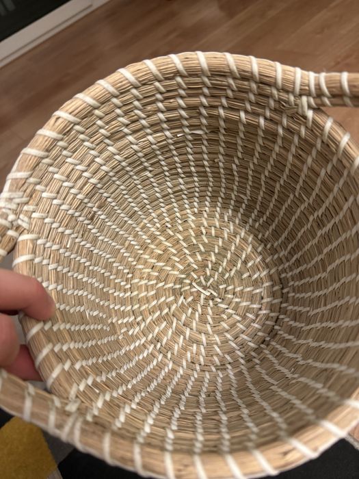 Doniczka 20cm Kosz Koszyk Osłonka Pleciona