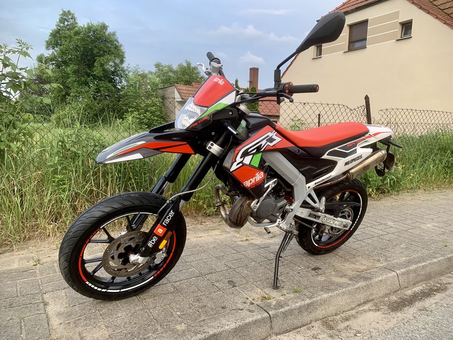 Aprilia sx 50 Factory Prawko AM Supermoto (Piaggio group Derbi Gilera)