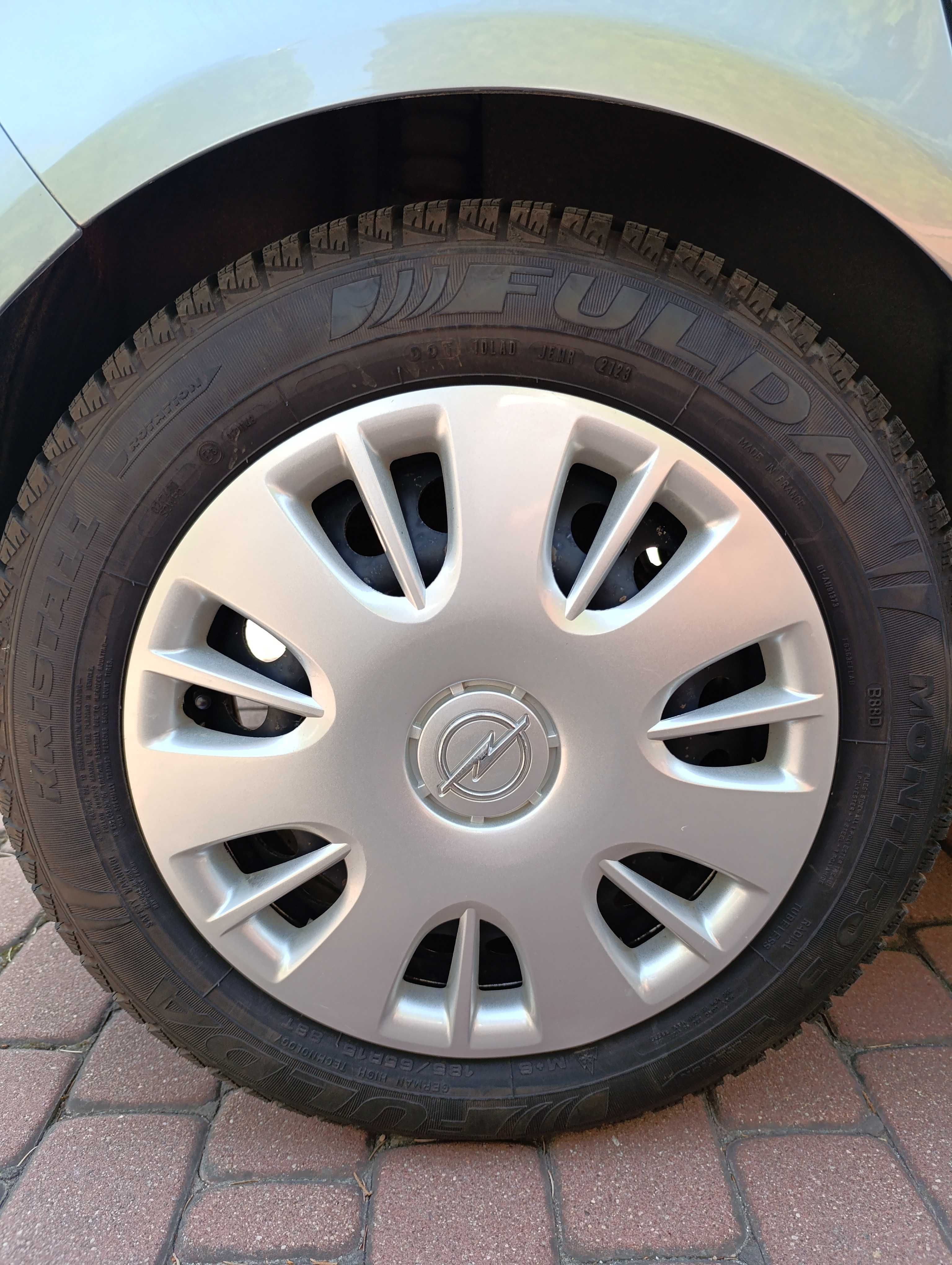 Koła 15'' (felga stalowa + opona 2023r) Opel Corsa D