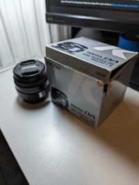 Obiektyw stałoogniskowy Pentax smc DA 50 mm f/1.8