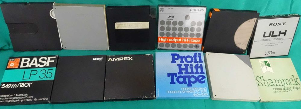 Продам магнитную ленту Ampex,AGFA,BASF,Scotch,Sony,Philips