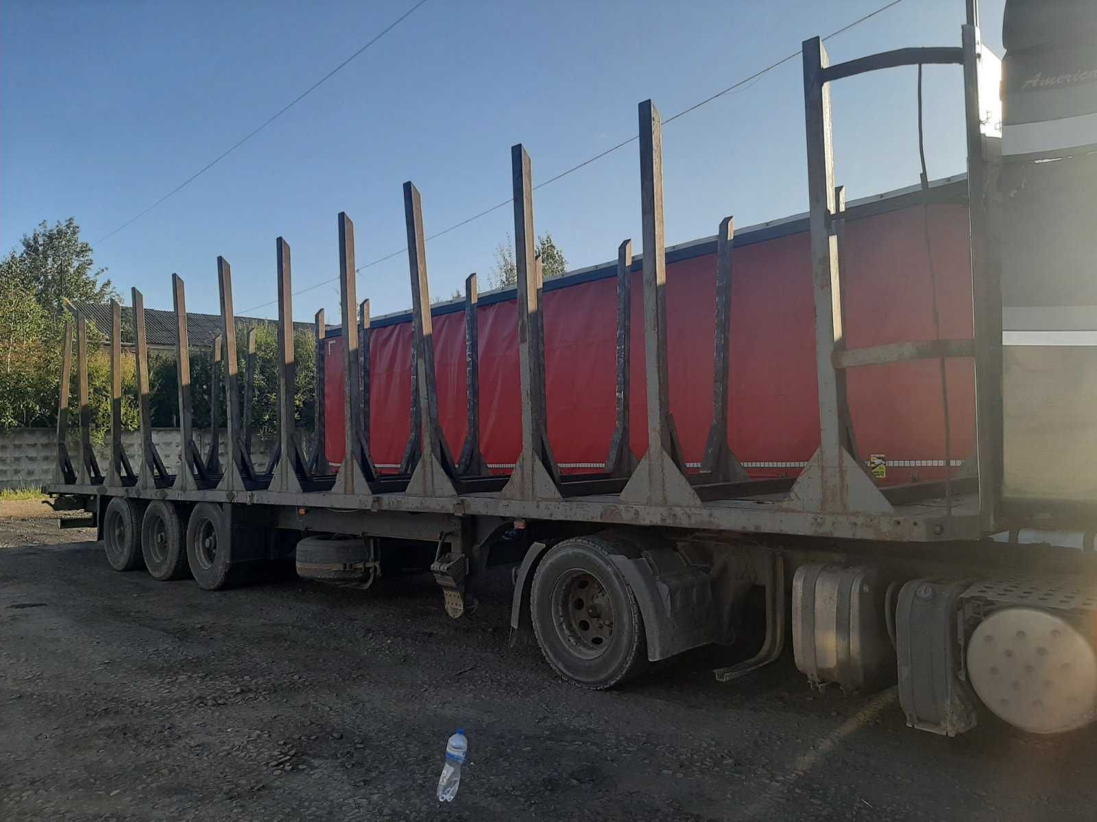 SCHMITZ S 01 Напівпричіп лісовоз,сортиментовоз