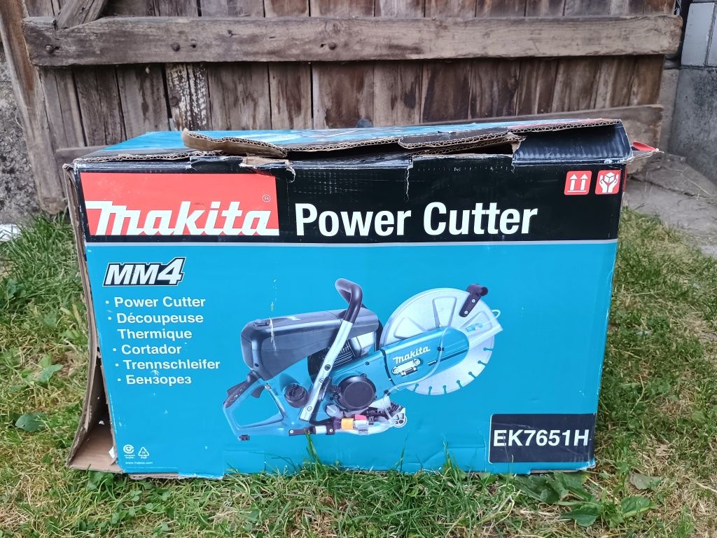 Przecinarka spalinowa Makita EK7651H 4-suwowa, jak nowa