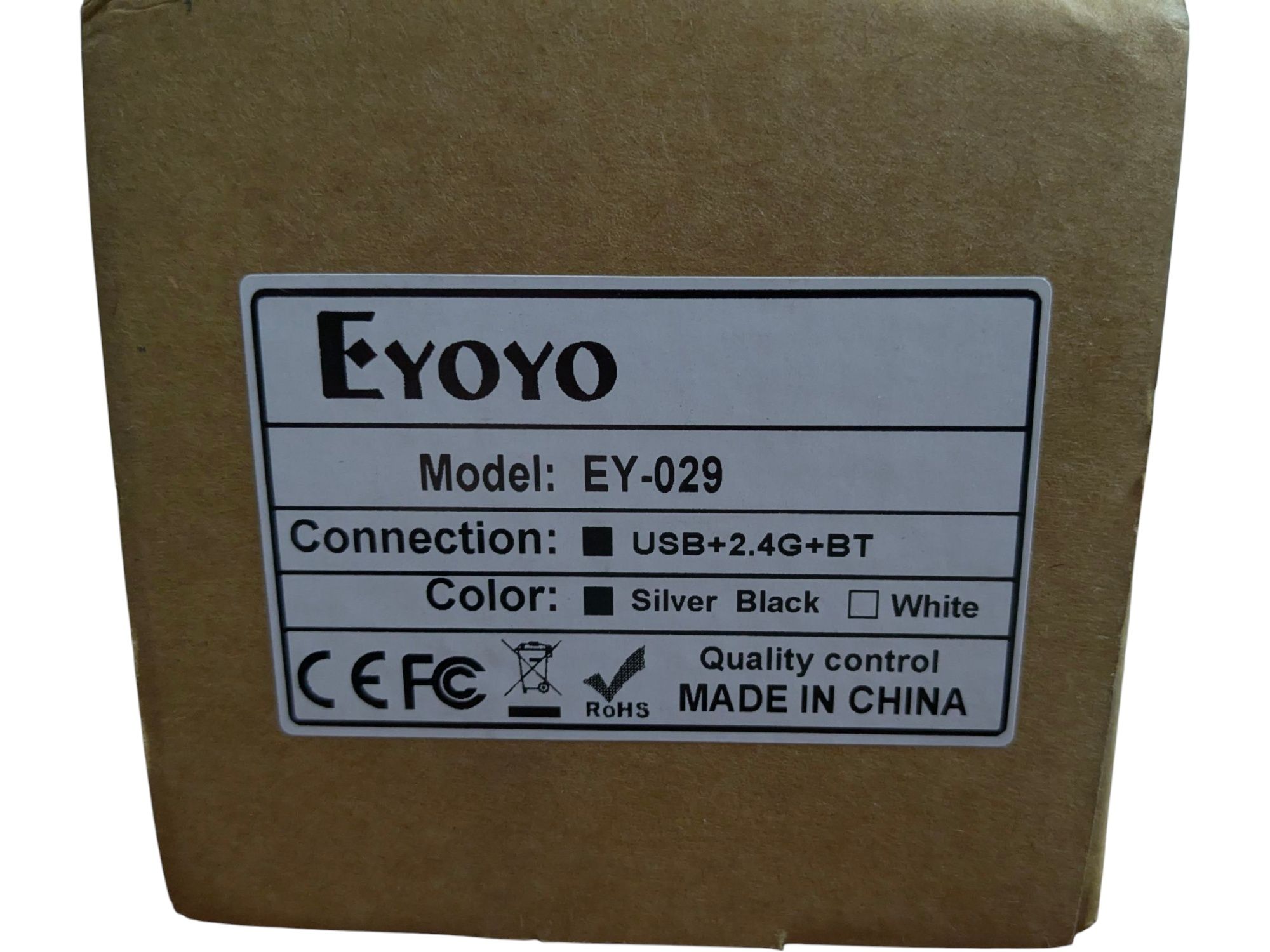 Сканер штрих-коду Eyoyo EY-029 1D 2D 3D QR-Code 2.4G+Bluetooth