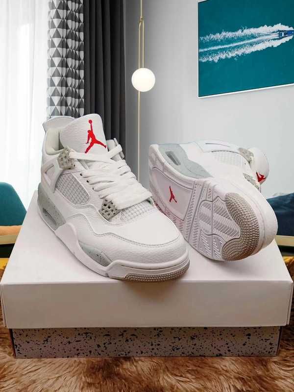 Jordan 4 Retro White Oreo R.42