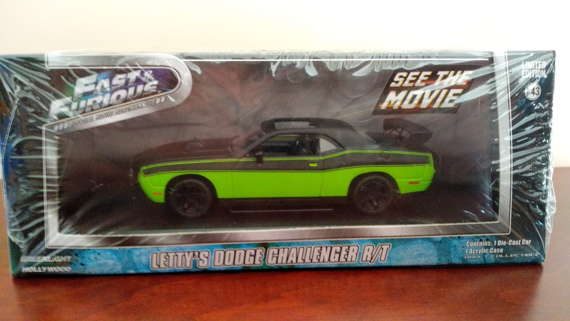 Модель LETTY"S DODGE CHALLENGER R/T " (Fast and Furious) Greenlight