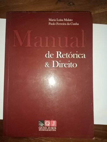 Manual de Retórica e Direito