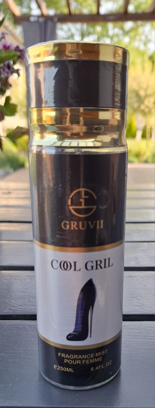 Mgiełka do ciała GRUVII różne zapachy 250ml perfumowane