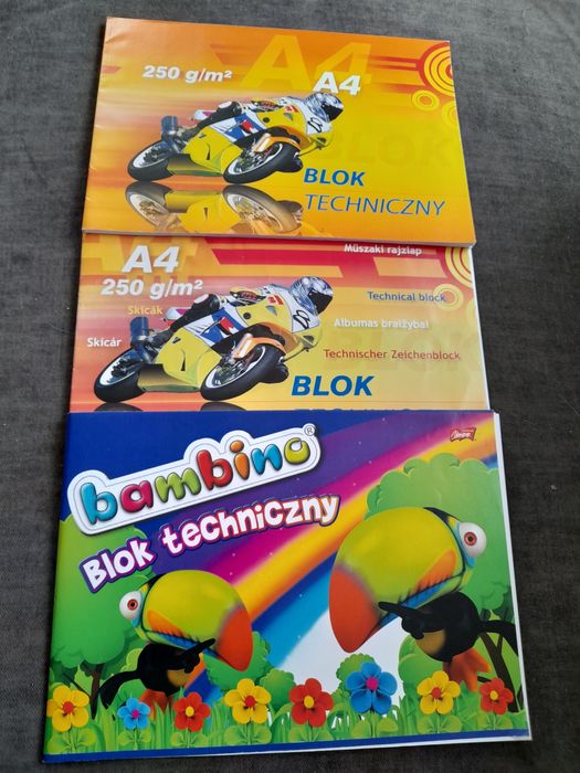 Przybory szkolne, zeszyty,bloki,farby,piórniki,