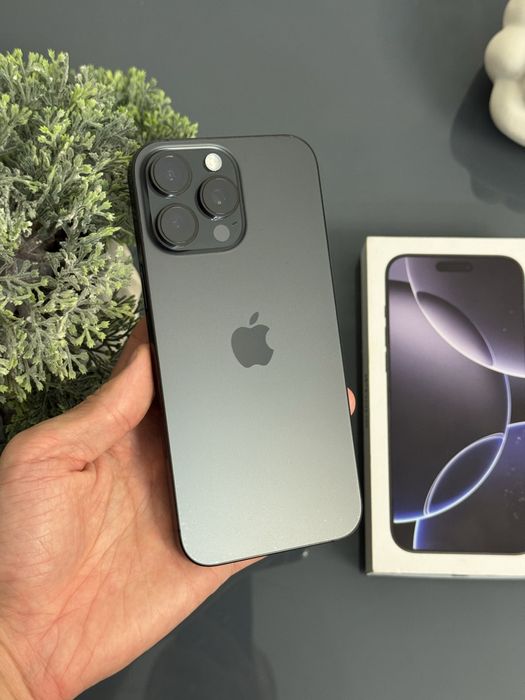 iPhone 16 Pro Max 256gb Black Titanium АКБ 99% Айфон Європа Гарантія