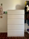 Mueble gavetas branco