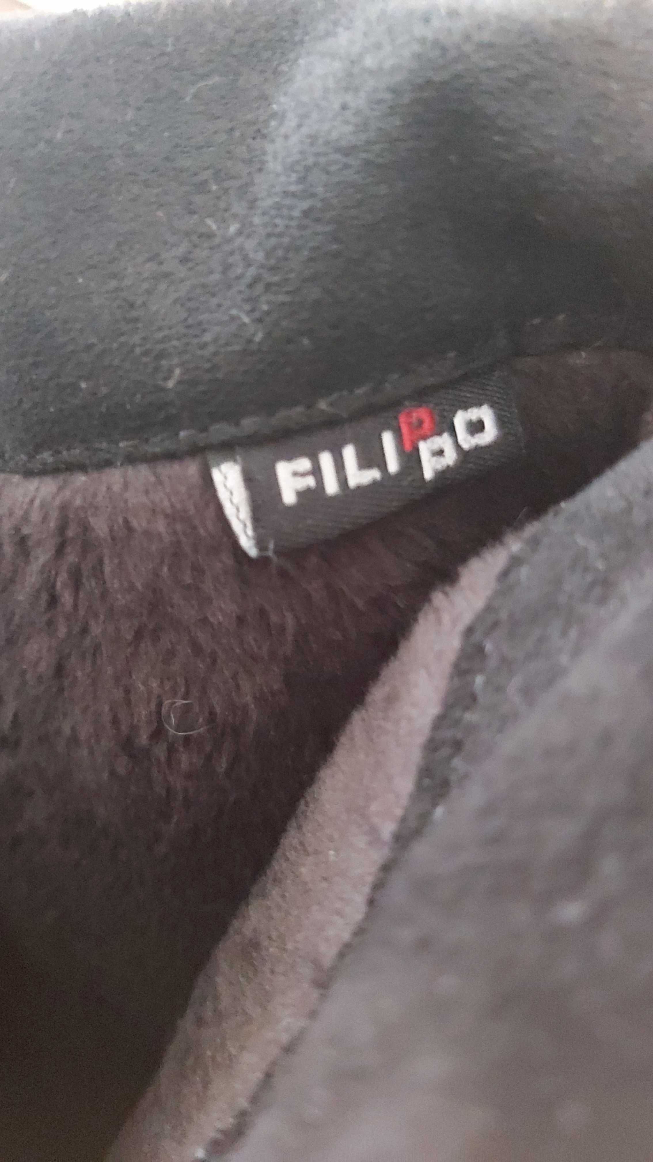 Dlugie, czarne kozaki Filippo, rozm.39