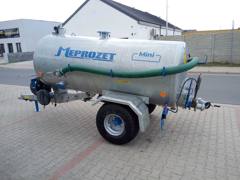 Beczkowóz asenizacyjny Meprozet Kościan 4 300 l beczka wóz jak NOWA