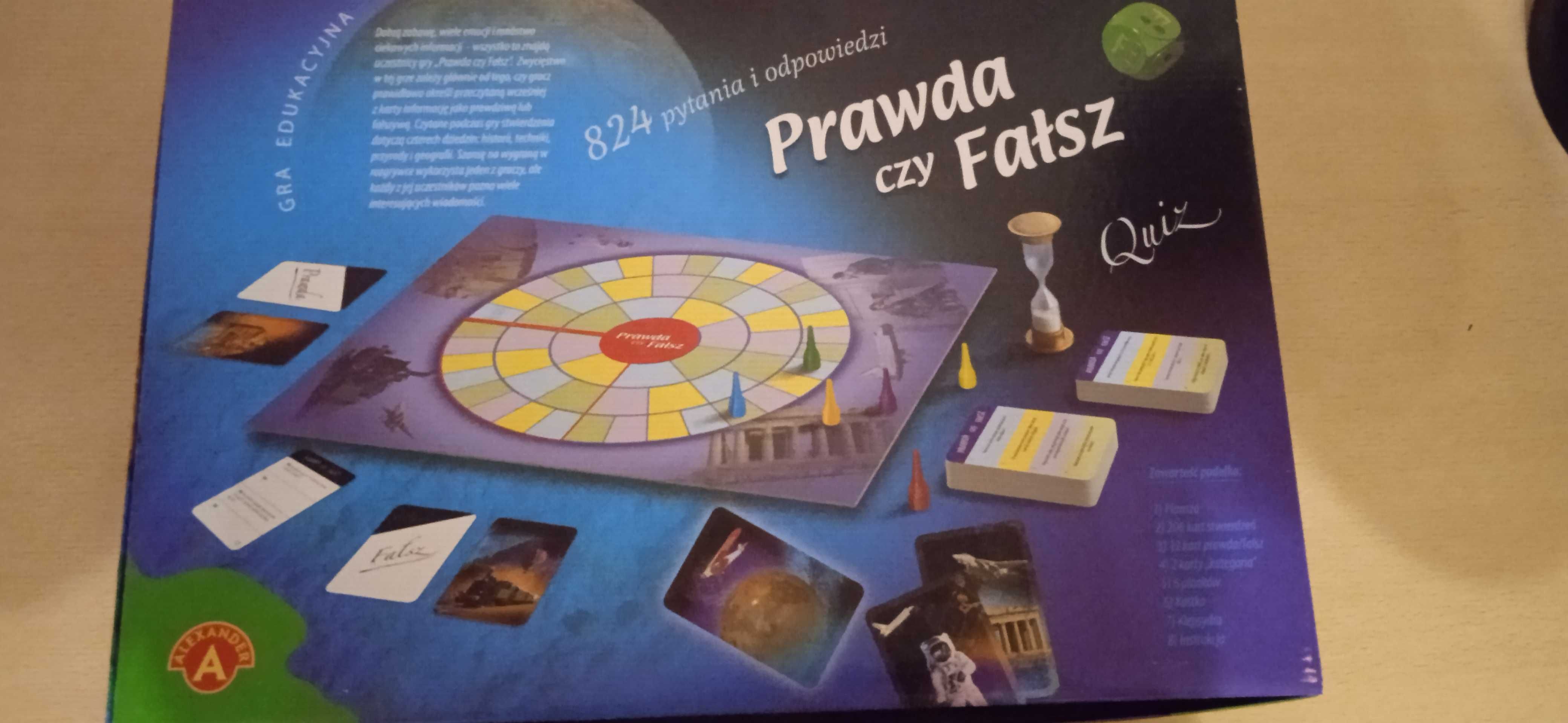 Gra planszowa "Prawda czy Fałsz"