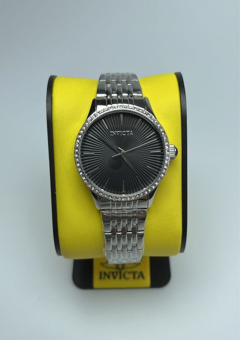 Invicta 31946, наручний жіночий годинник інвікта, сріблястий годинник