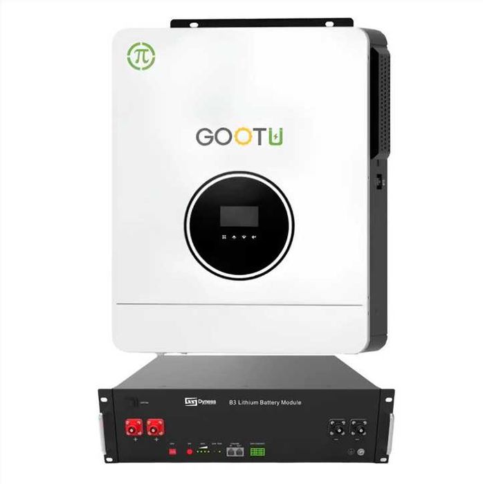 Комплект резервного живлення Gootu 6,2 кВт +Dyness B3 LiFePO4 48V/75Ah