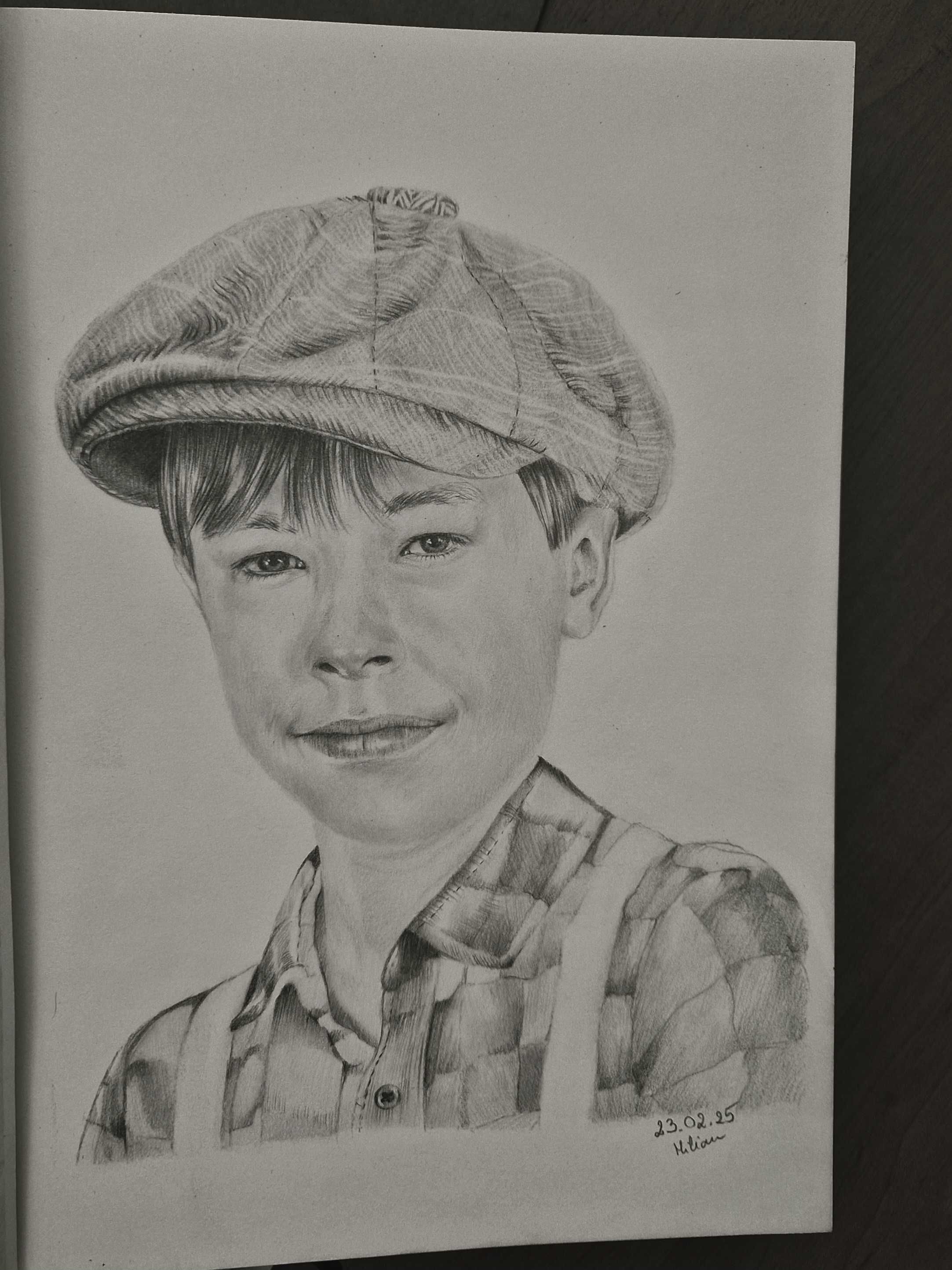 Portret w ołówku