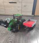 Traktor John Deere 7930 Bruder + przyczepa