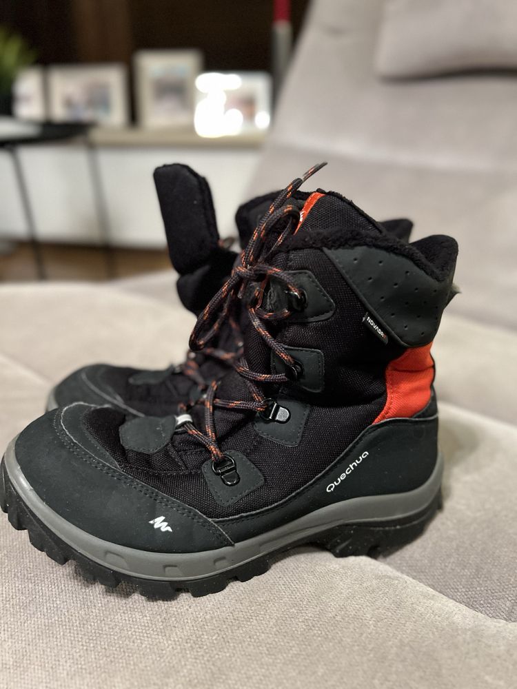 Śniegowce Buty dziecięce zimowe Quecha Decathlon 38