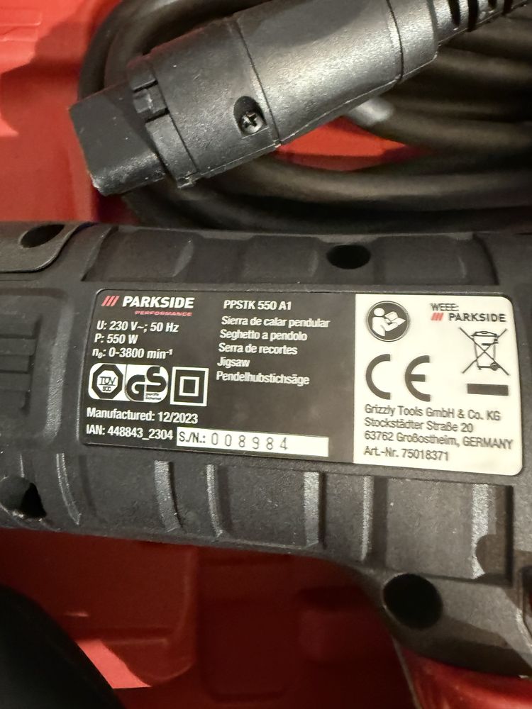 Електрична пилка PARKSIDE  PPSTK 550 A1