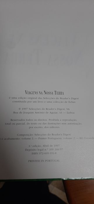 Nossa Terra - como novo