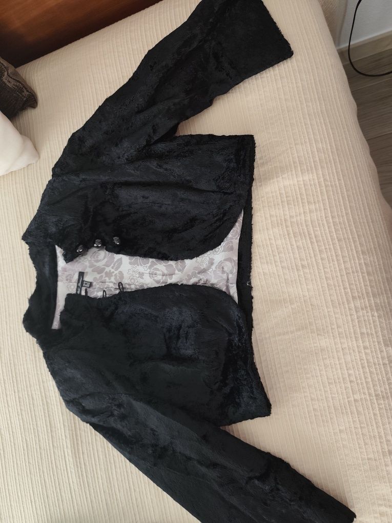 Bolero cerimónia preto