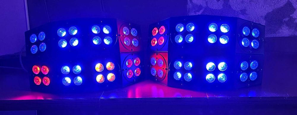 Oświetlacz efekt LED RGB Involight OB350- cena za sztukę
