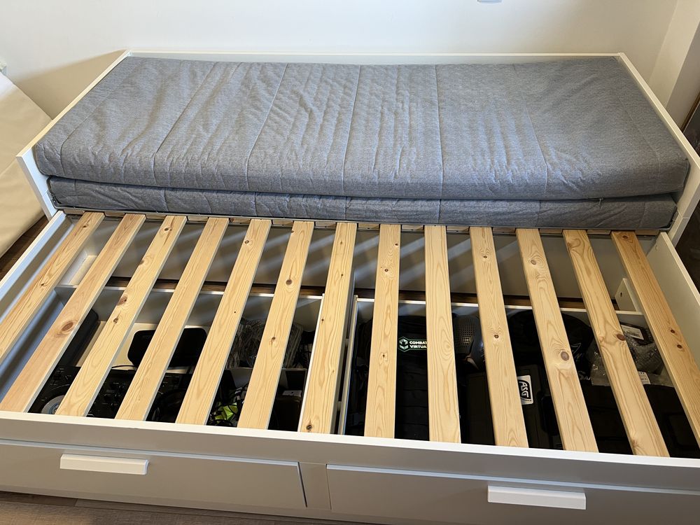 Cama Solteiro Dupla Ikea