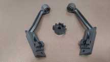 Wsporniki przedniej szyby BMW GS 1200 / 1250 aluminiowe