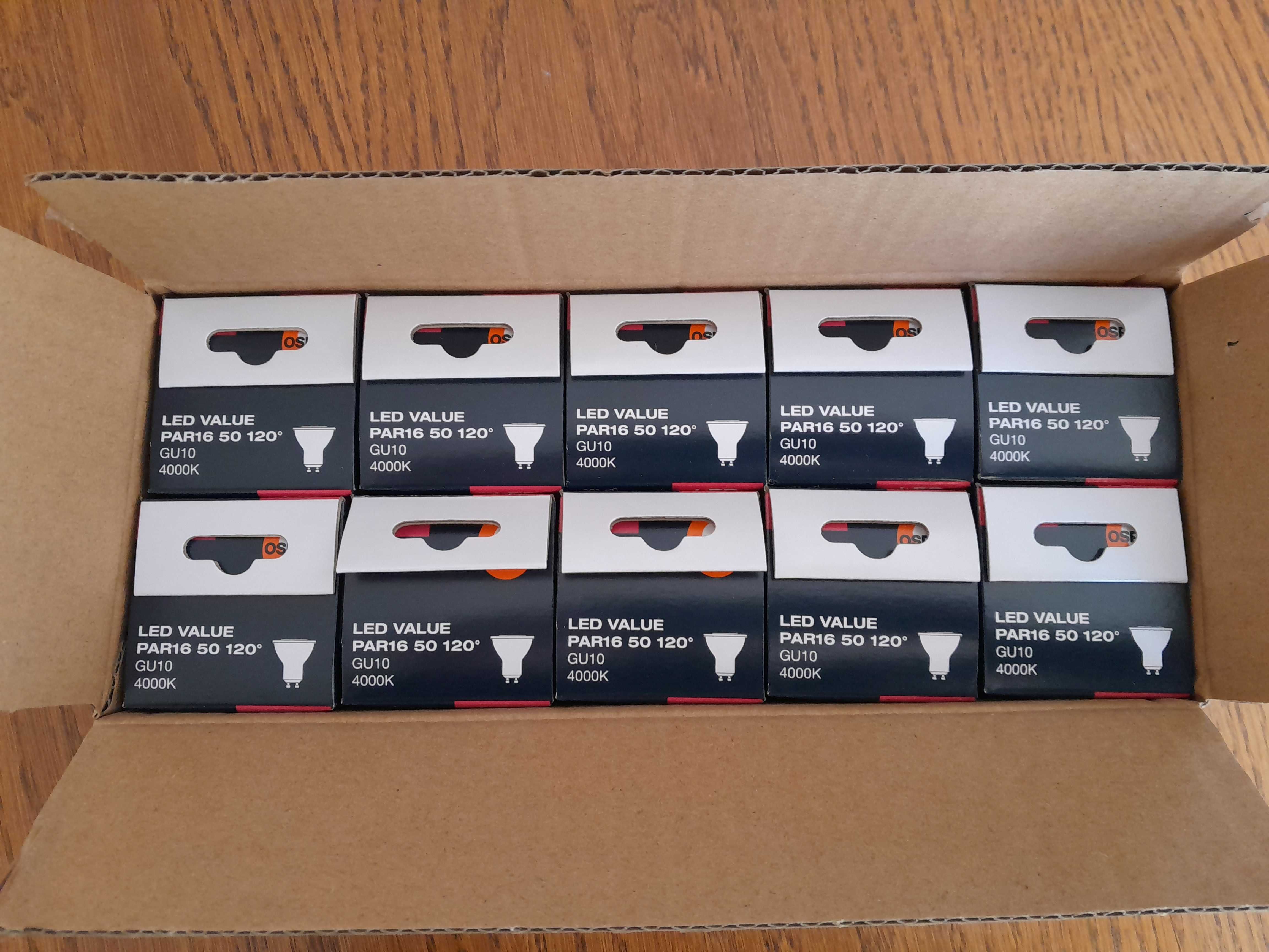 Żarówka LED 4,5 W 230 V, biała zimna, GU10, OSRAM
