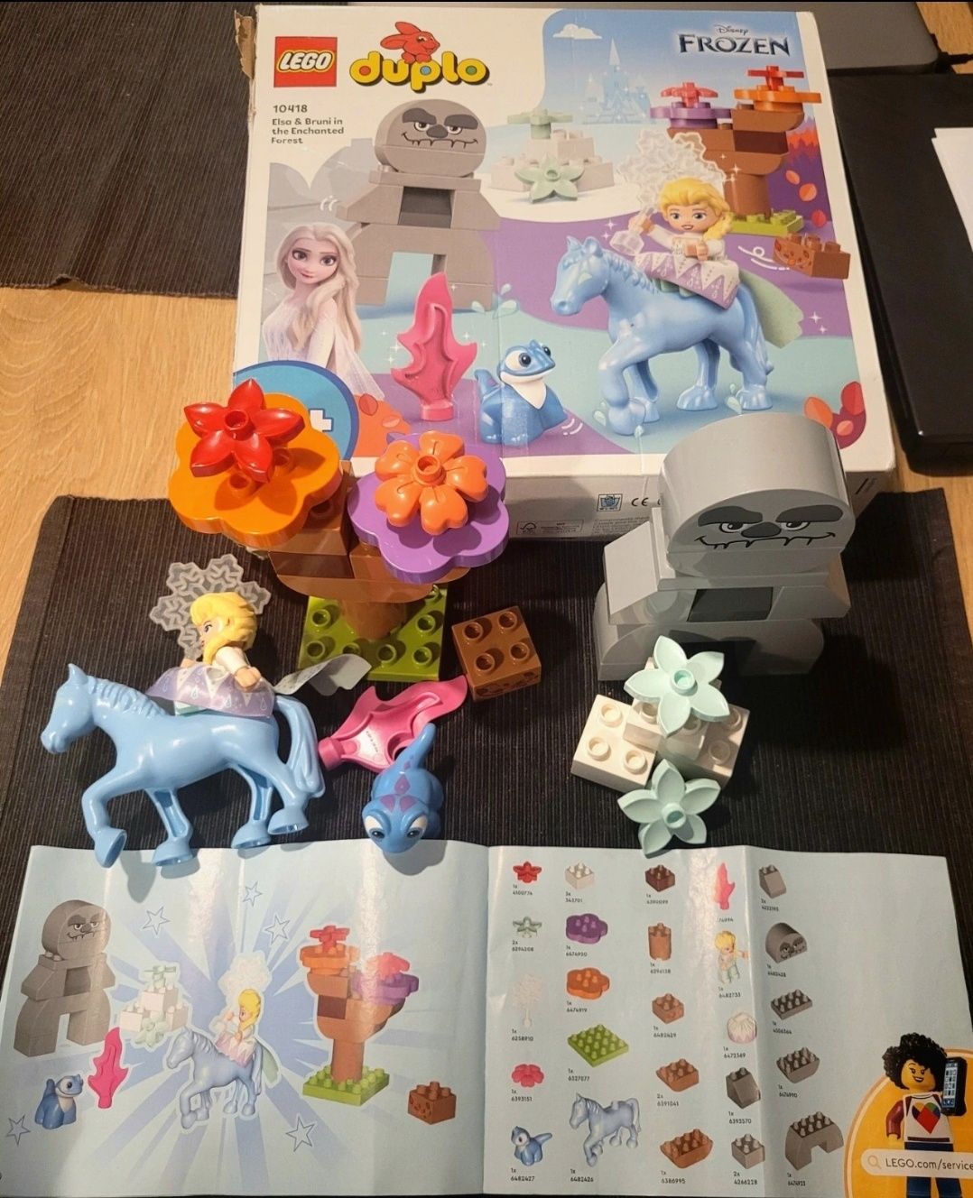 Lego Duplo 2+ Elsa I Bruni w zaczarowanym lesie 10418