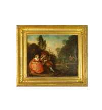 Pintura amor Romantismo Escola Watteau | século XVIII