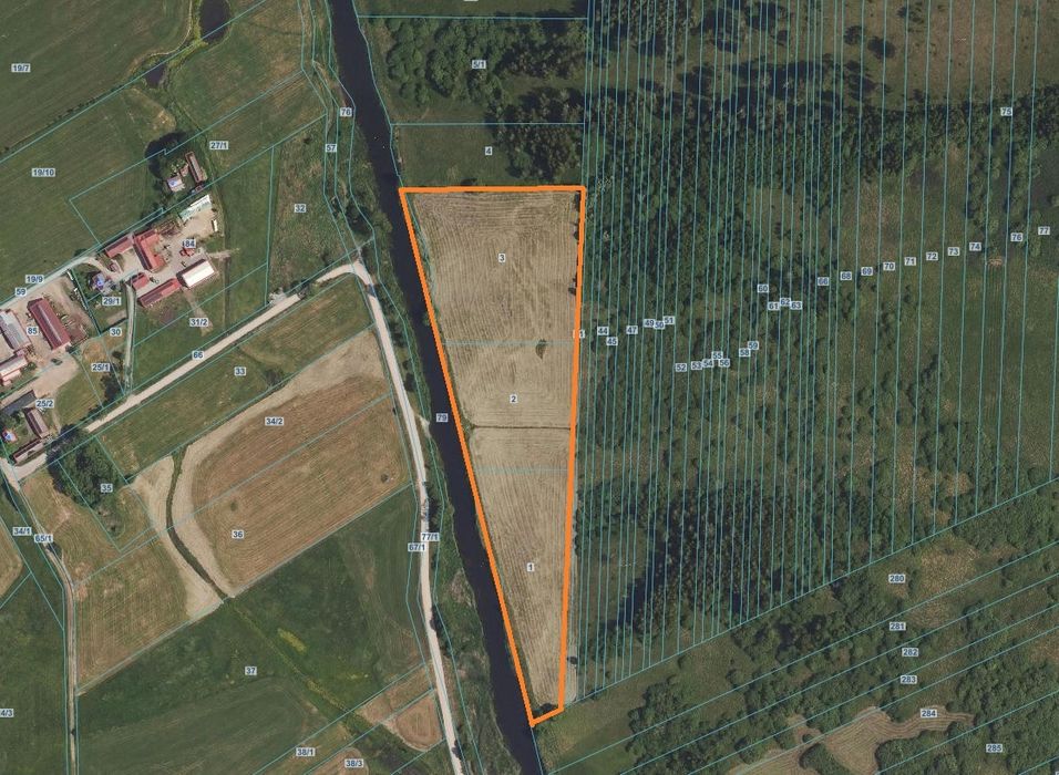 Sprzedam łąkę, działka rolna nad Biebrzą