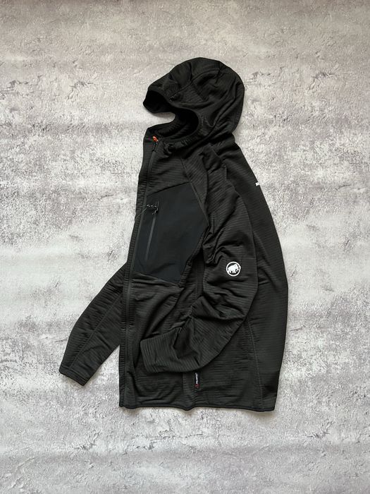 Л(size) Нова! Чоловіча трекінгова термо кофта Mammut з капюшоном