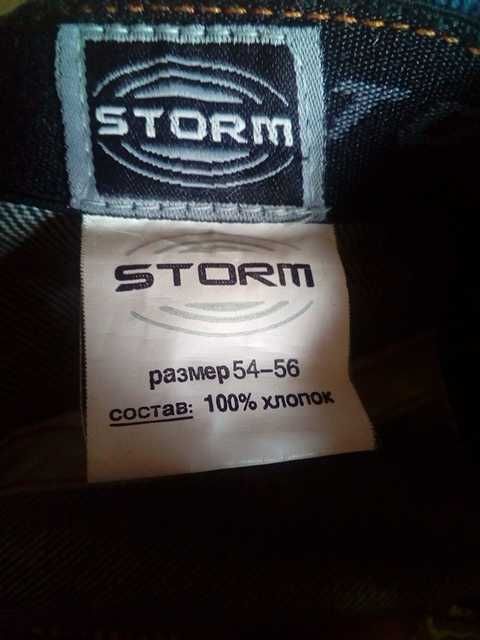 Брендовая джинсовая кепка утка хулиганка Storm