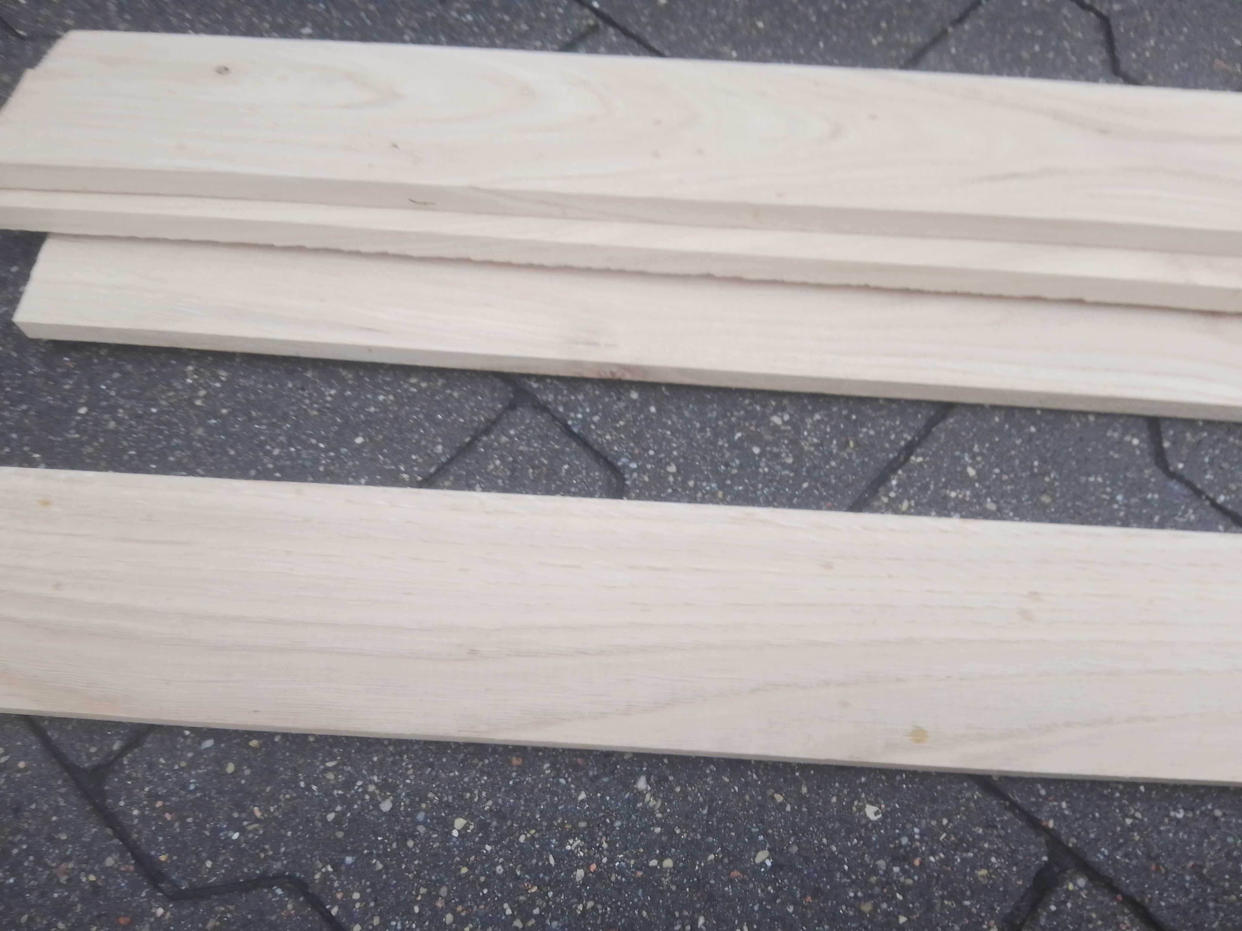 Sztacheta dębowa , deska heblowana 1300 mm