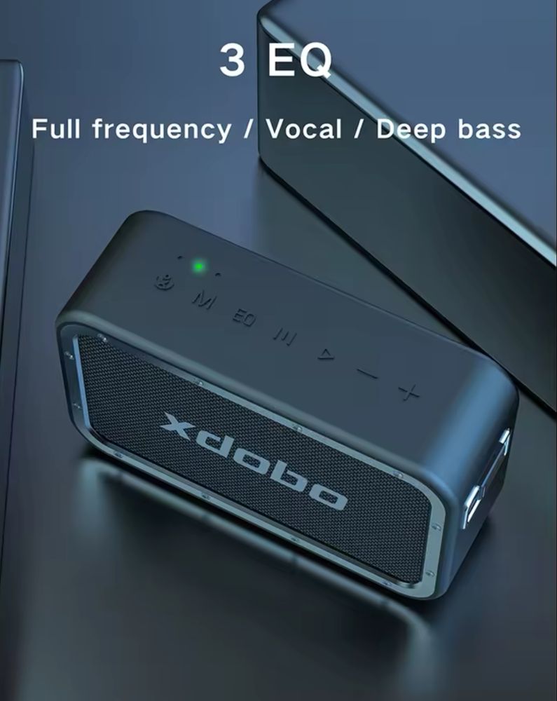 Xdobo 1983 Max 120Вт Портативна колонка акустика IPX5 BT5.3