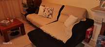 Sofá com chaise longue